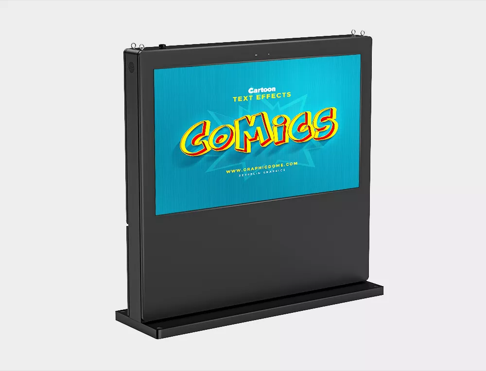 Outdoor floor-standing LCD digital signage