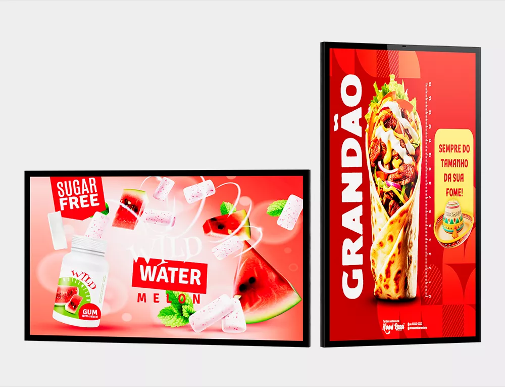 Wall-mounted Outdoor Digital Signage